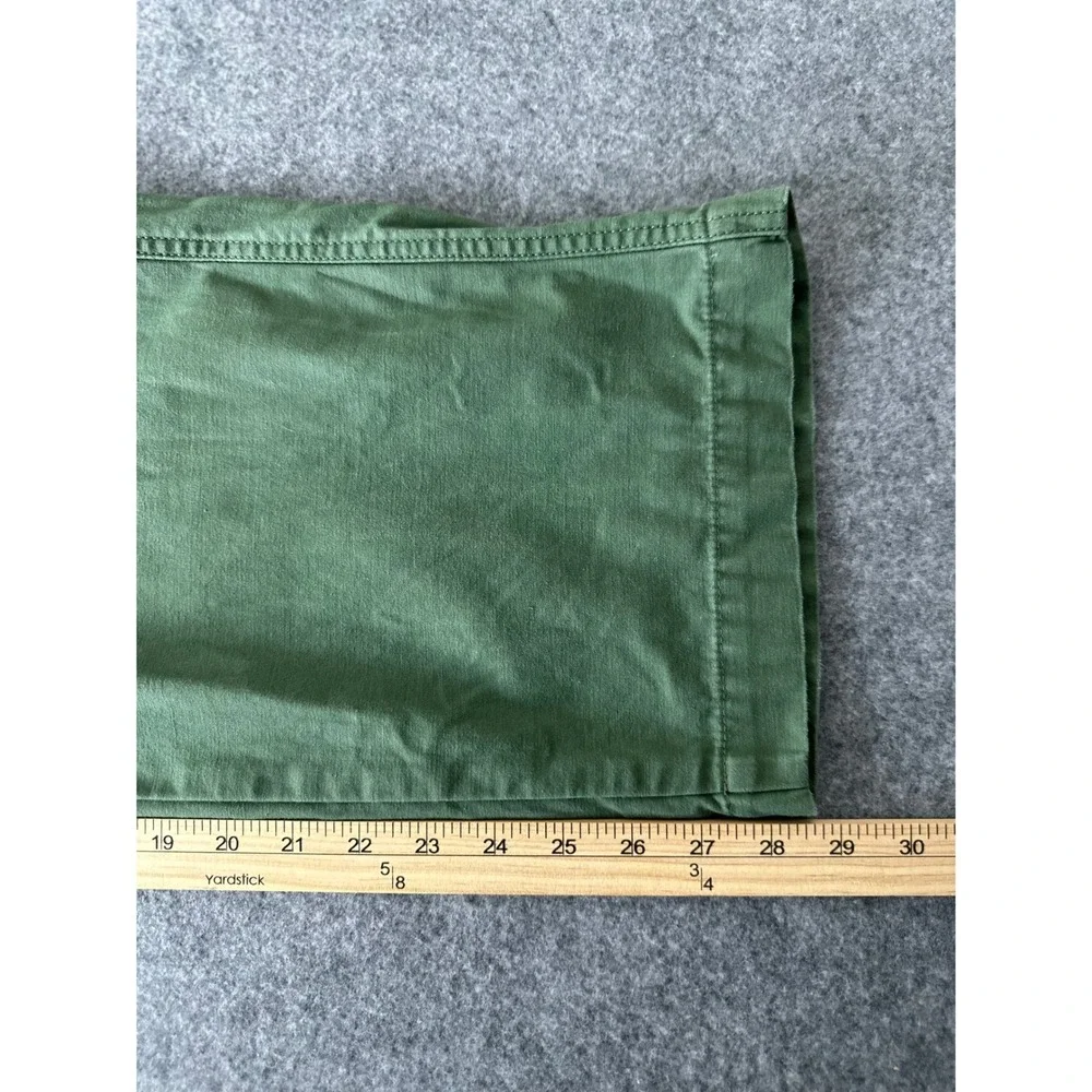 Uniqlo Cargo Pants Women S Green Cotton Utility‎ Gorpcore Streetwear
